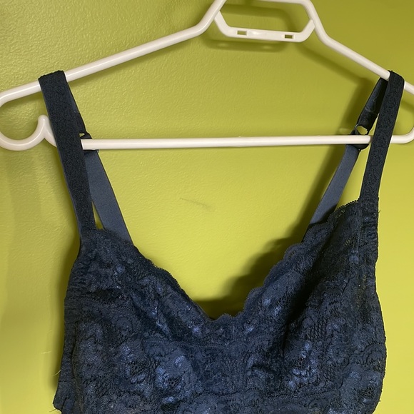 Cosabella never say never curvy bralette navy size L - Picture 5 of 7